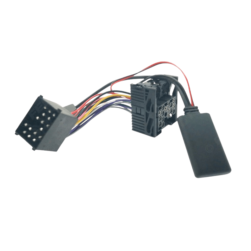 Bluetooth-adapter – BMW E46 (2002–2006) kabel en stekker voor draadloze audiostreaming en handsfree bellen.