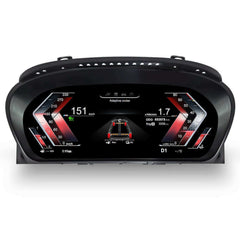 BMW 5/6-serie 03-10 - 12,3" Digitale snelheidsmeter – Carmediaeurope.com