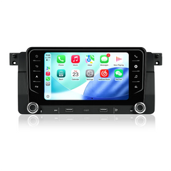 BMW E46 radio 7" (2026 model) met Apple CarPlay en Android Auto 
