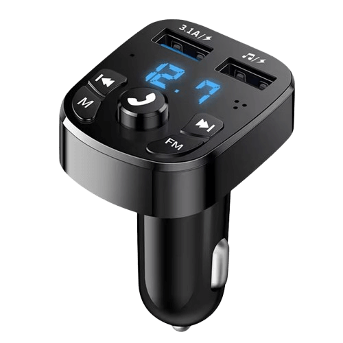 12V-lader voor sigarettenaansteker met ingebouwde Bluetooth-transmitter – Carmediaeurope.com