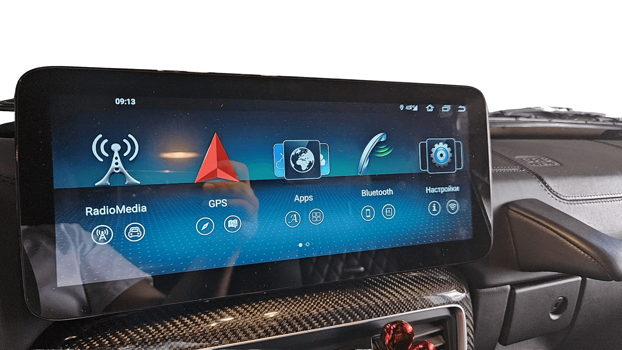Mercedes-Benz G-Klasse 12-19 - 10,25" radio met Apple CarPlay en Android Auto – Carmediaeurope.com