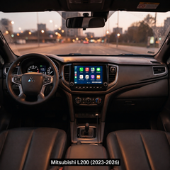 Mitsubishi L200 2023-2026 - 10,1" radio met Apple CarPlay en Android Auto 