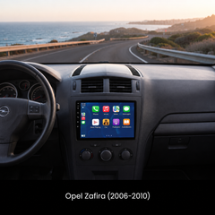 Opel Zafira 2006-2010 - 9" radio met Apple CarPlay en Android Auto 
