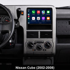 <h2>Nissan Cube 2002-2008 radio met Apple CarPlay en Android Auto</h2> 