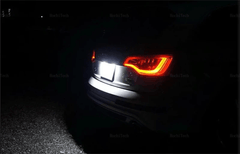 LED kentekenverlichting Audi – CANBUS (A3, A4, A6, Q7 e.a.) geeft krachtig wit licht aan de achterkant van de auto.