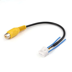 Video-adapter met antenne – voor Bilmedie-radio's, gele RCA-videostekker voor autocamera's.