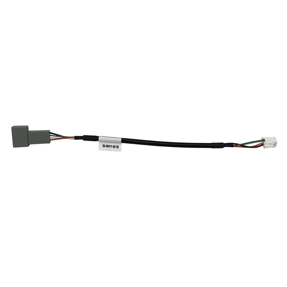 USB-adapterkabel – 4-pins stekker voor Kia en Hyundai, kabel voor de autoradio en muziekspeler.