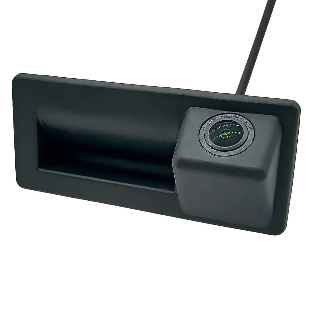 Achteruitrijcamera voor Audi/Skoda/VW – geïntegreerd in de achterklephandgreep, zwarte camera ingebouwd in de handgreep