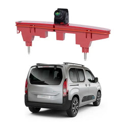 Achteruitrijcamera voor Citroën Berlingo & Peugeot Partner II (2008–2016) – 720P geïntegreerde remlichtcamera 