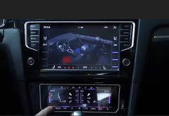 VW Golf 7 (2013–2020) – 6,9" digitaal klimaatpaneel met touch