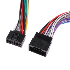 60 cm ISO-kabel voor autoradio – 16-pins adapter voor Bilmedie-radio's 