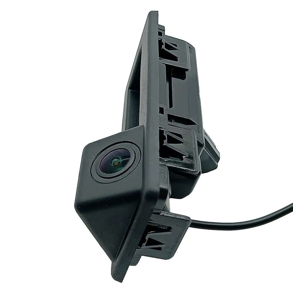 Achteruitrijcamera voor Audi/Skoda/VW – geïntegreerd in de achterklephandgreep, 1080p-camera met groothoeklens.