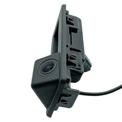 Achteruitrijcamera voor Audi/Skoda/VW – geïntegreerd in de achterklephandgreep, 1080p-camera met groothoeklens.