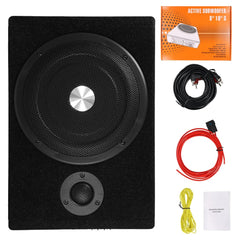8" actieve slanke subwoofer onder de stoel – 600W 