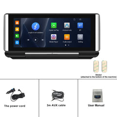 Draadloos Apple CarPlay & Android Auto opvouwbaar scherm – 6,86" draagbaar display 