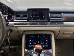 Audi A8 D3 (2005–2010) - digitaal klimaatpaneel met LCD-display
