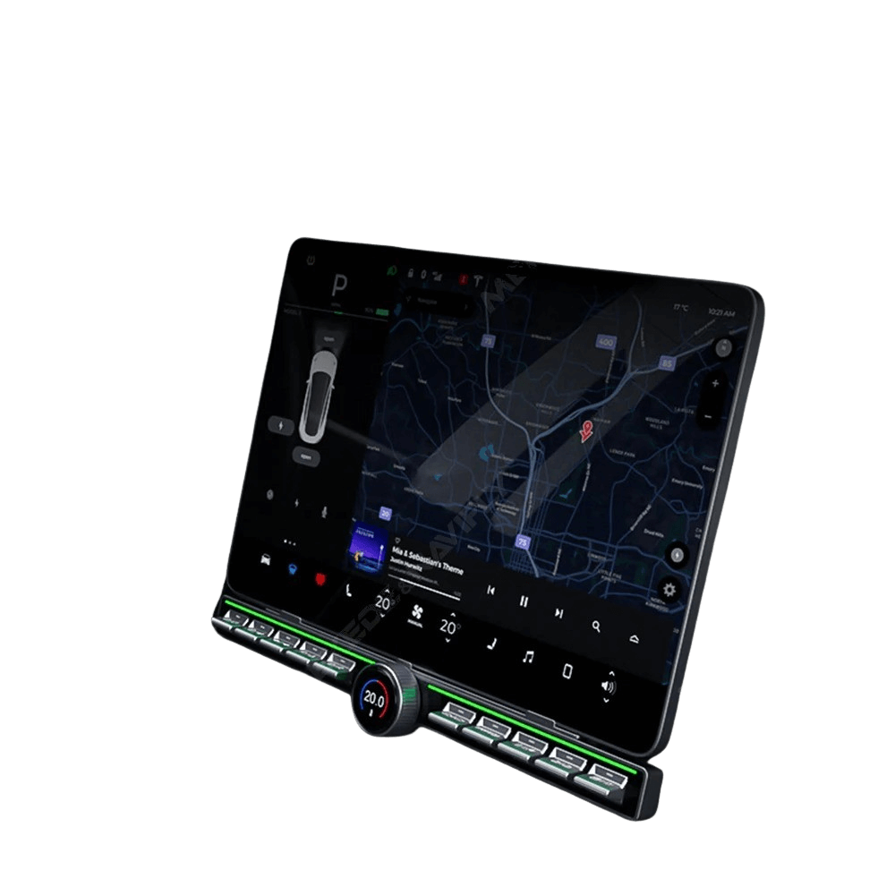 Tesla 3/Y - retrofit knoppen voor org. scherm – Carmediaeurope.com