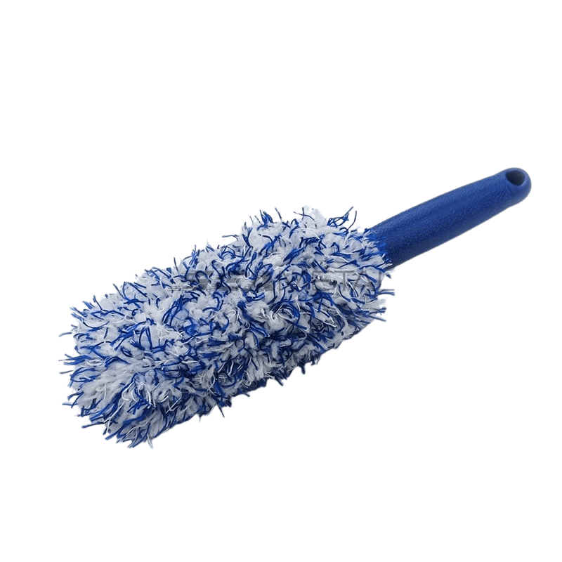 Velgenborstel voor auto – Blauw (30 x 8 x 7 cm) – Carmediaeurope.com