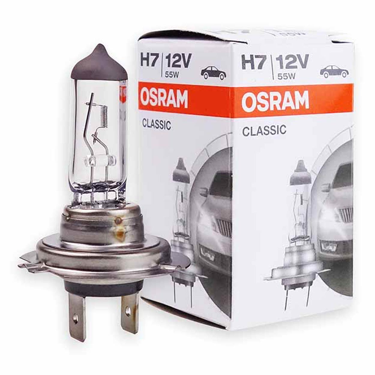 Osram Classic H7 halogeenlamp voor 12V-koplampen