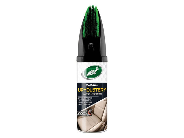 Turtle Wax Power Out Upholstery Cleaner & Protector 400 ml – textielreiniger met borstel 