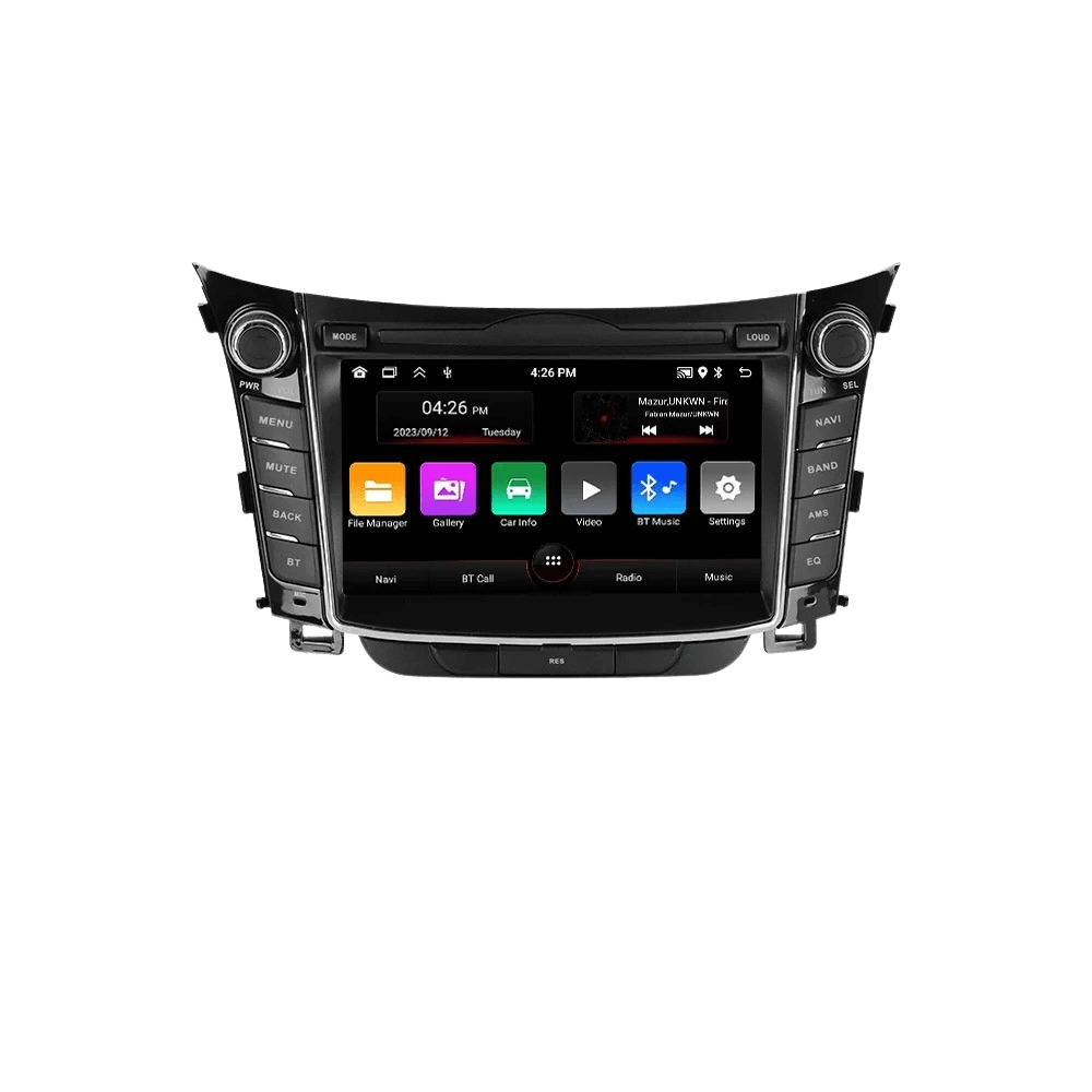 Hyundai I30 11-17 - 7" radio met Apple CarPlay en Android Auto – Carmediaeurope.com