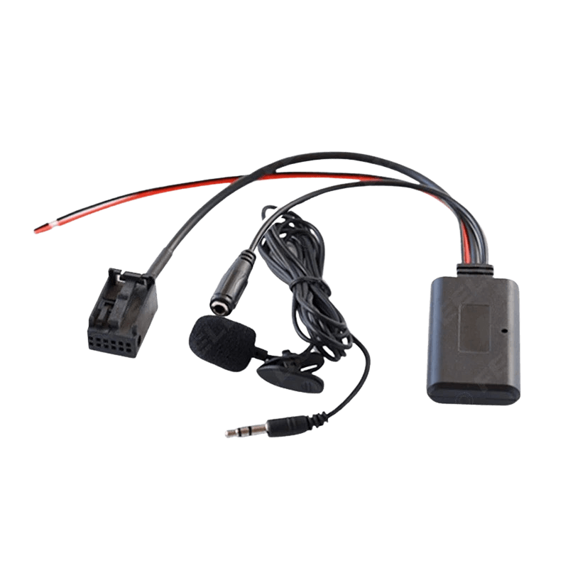 Bluetooth-adapter – BMW en Mini kabel en microfoon voor draadloze audiostreaming en bellen.
