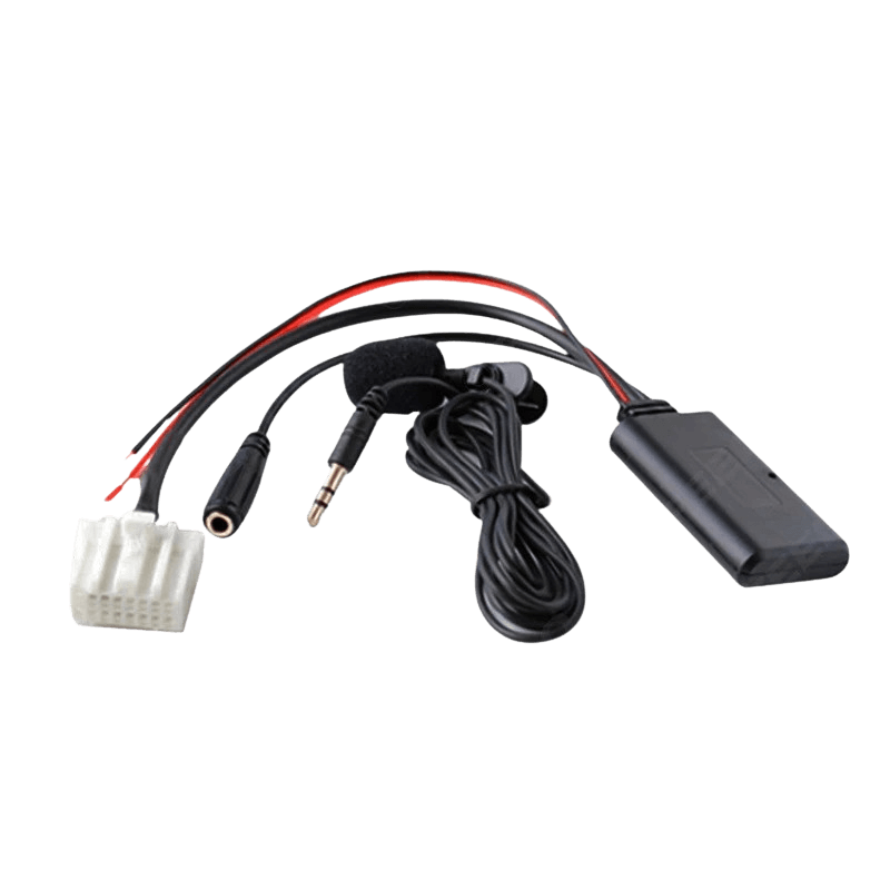 Bluetooth-adapter – Mazda 2, 3, 5, 6, MX-5 en RX-8 - kabel en microfoon voor draadloze audioweergave
